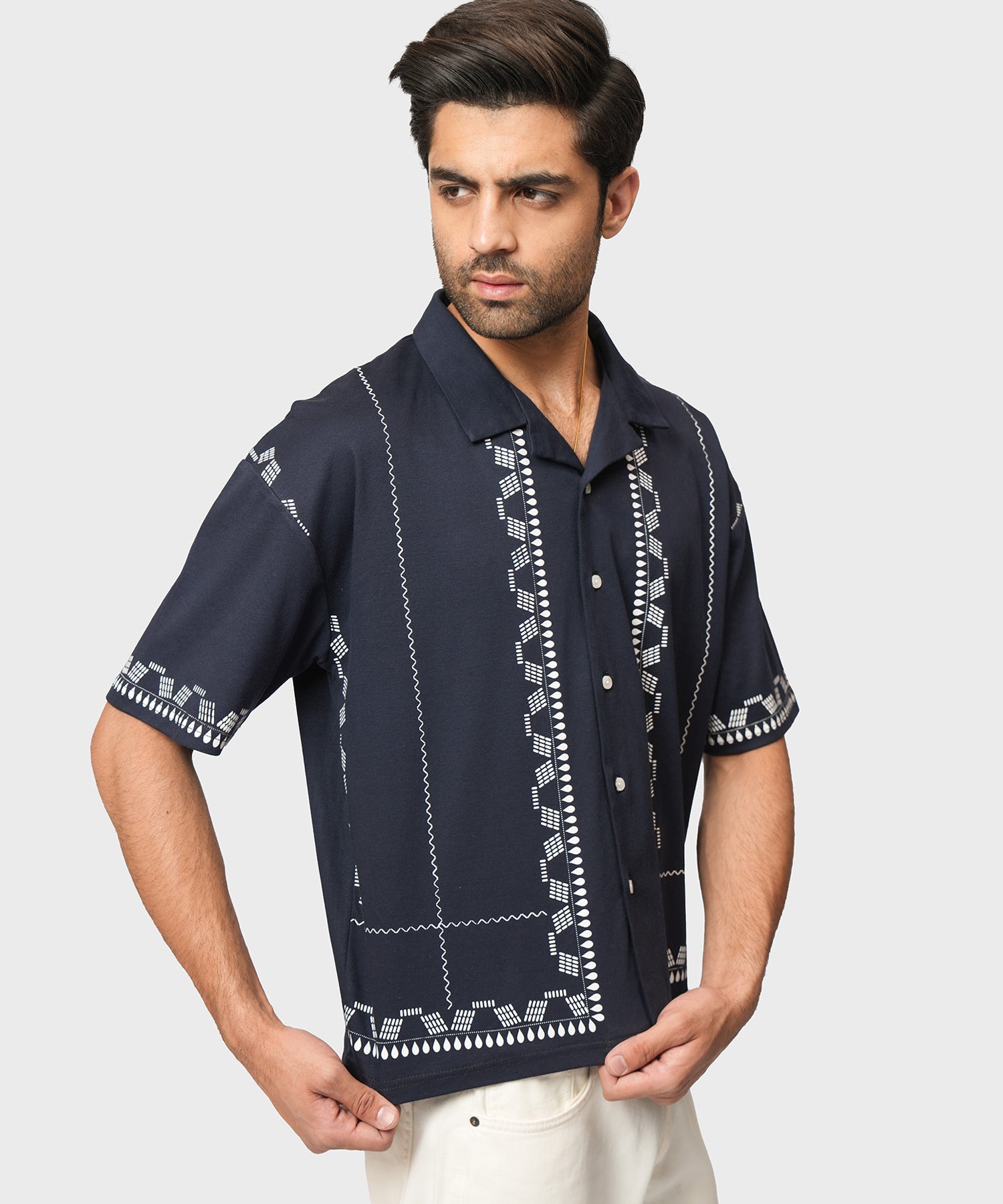 Interlock Printed Shirt
