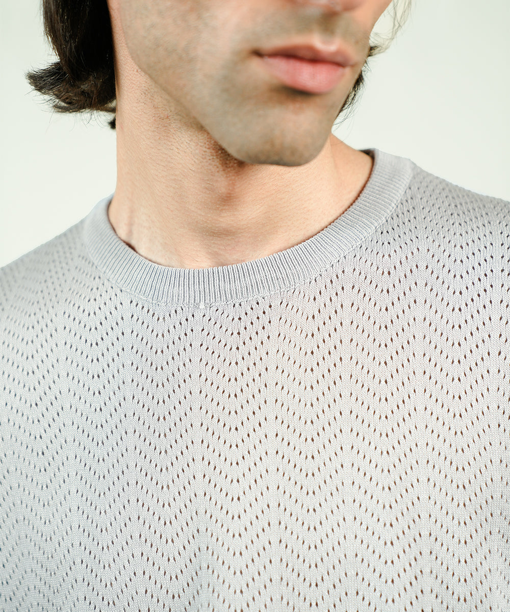 Knitted t-shirt