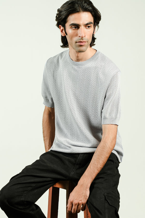 Knitted t-shirt