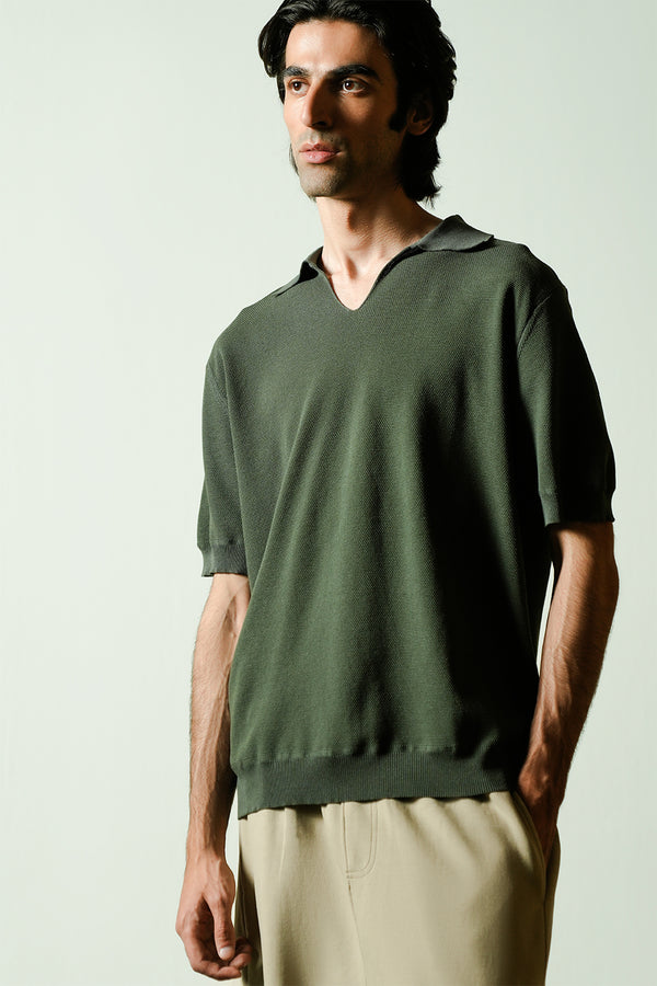Knitted Polo