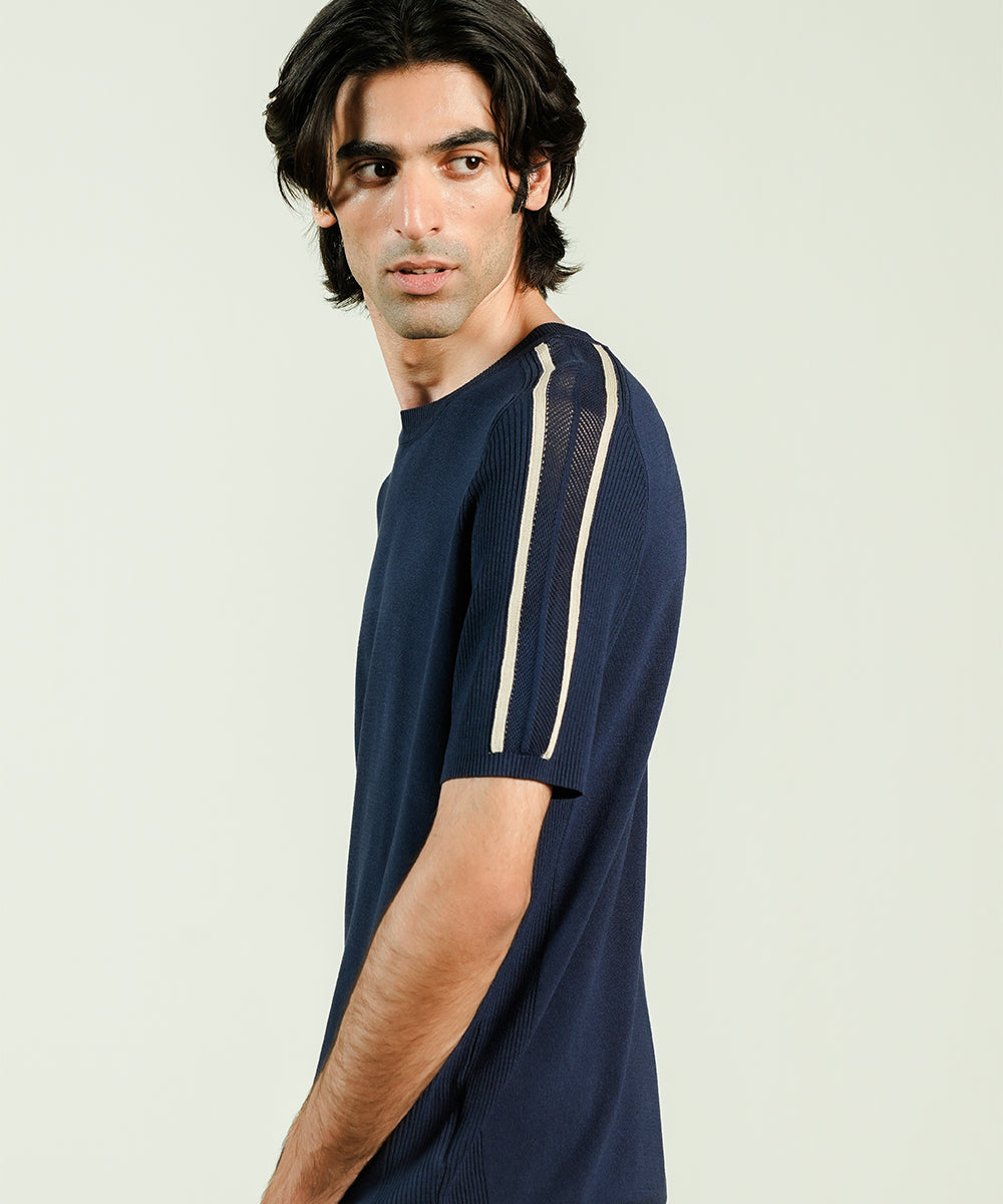 Knitted t-shirt