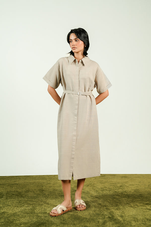 Maxi Shirt Dress