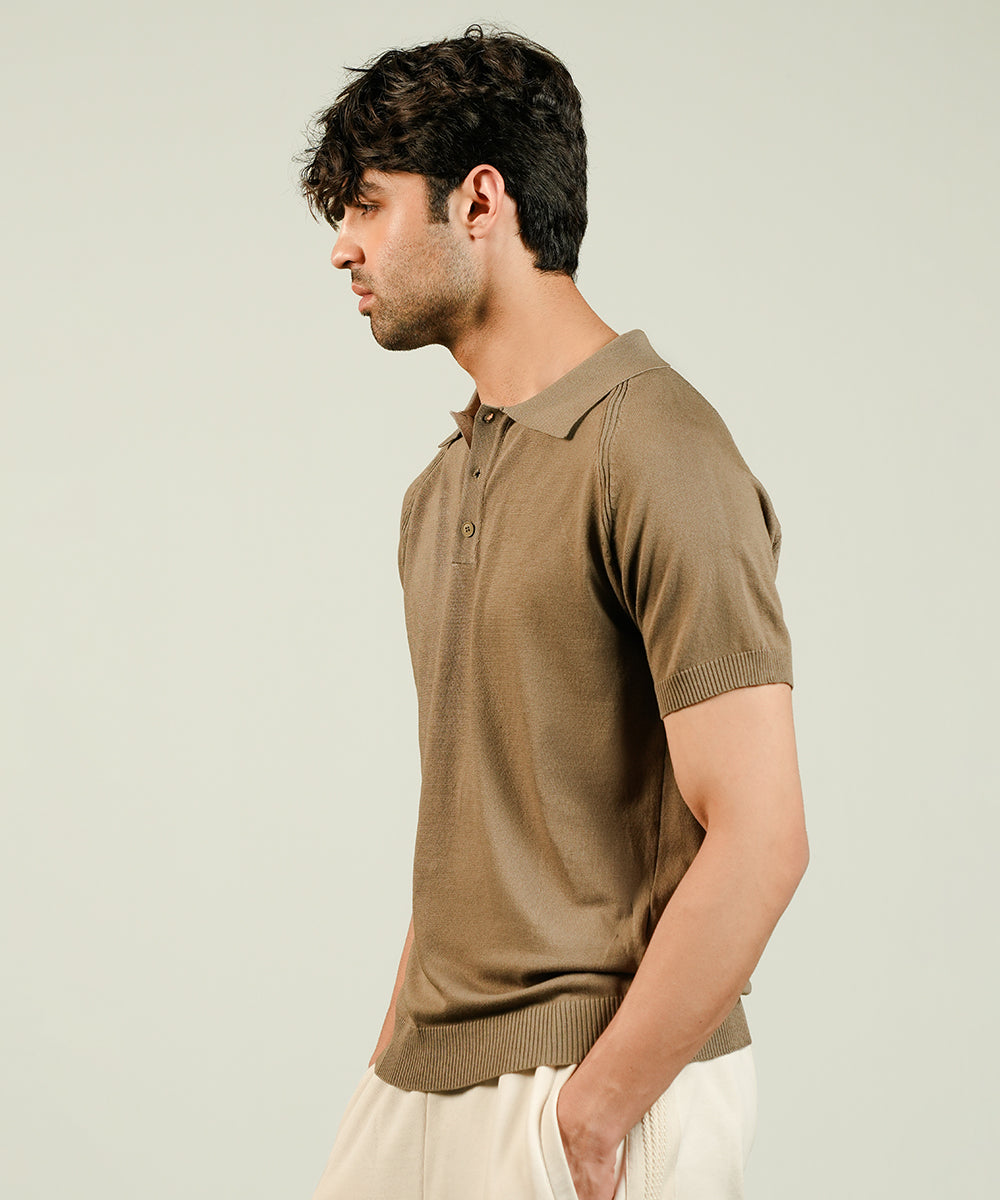 Knitted Polo