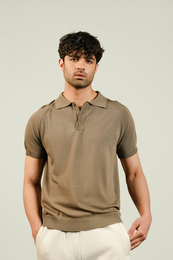 Knitted Polo