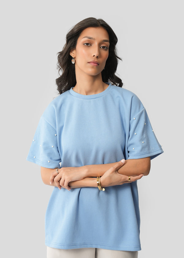 Embellished Boxy T-Shirt