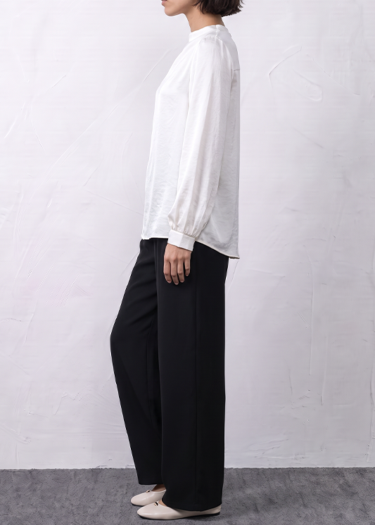 Elasticated Hem Sleeve Top