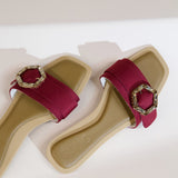 Satin Flats