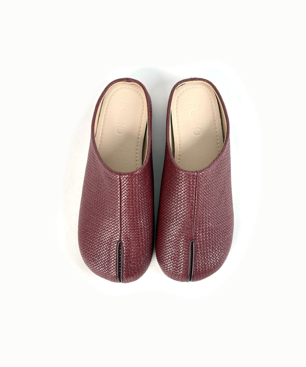 MAROON LUNA MULE