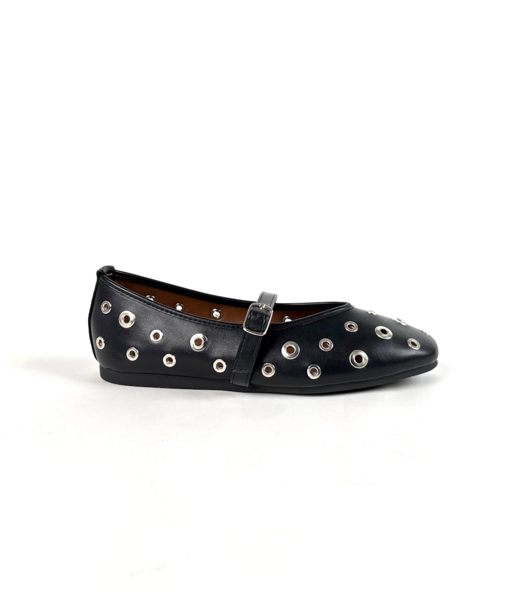 Black Rivet Mary Jane