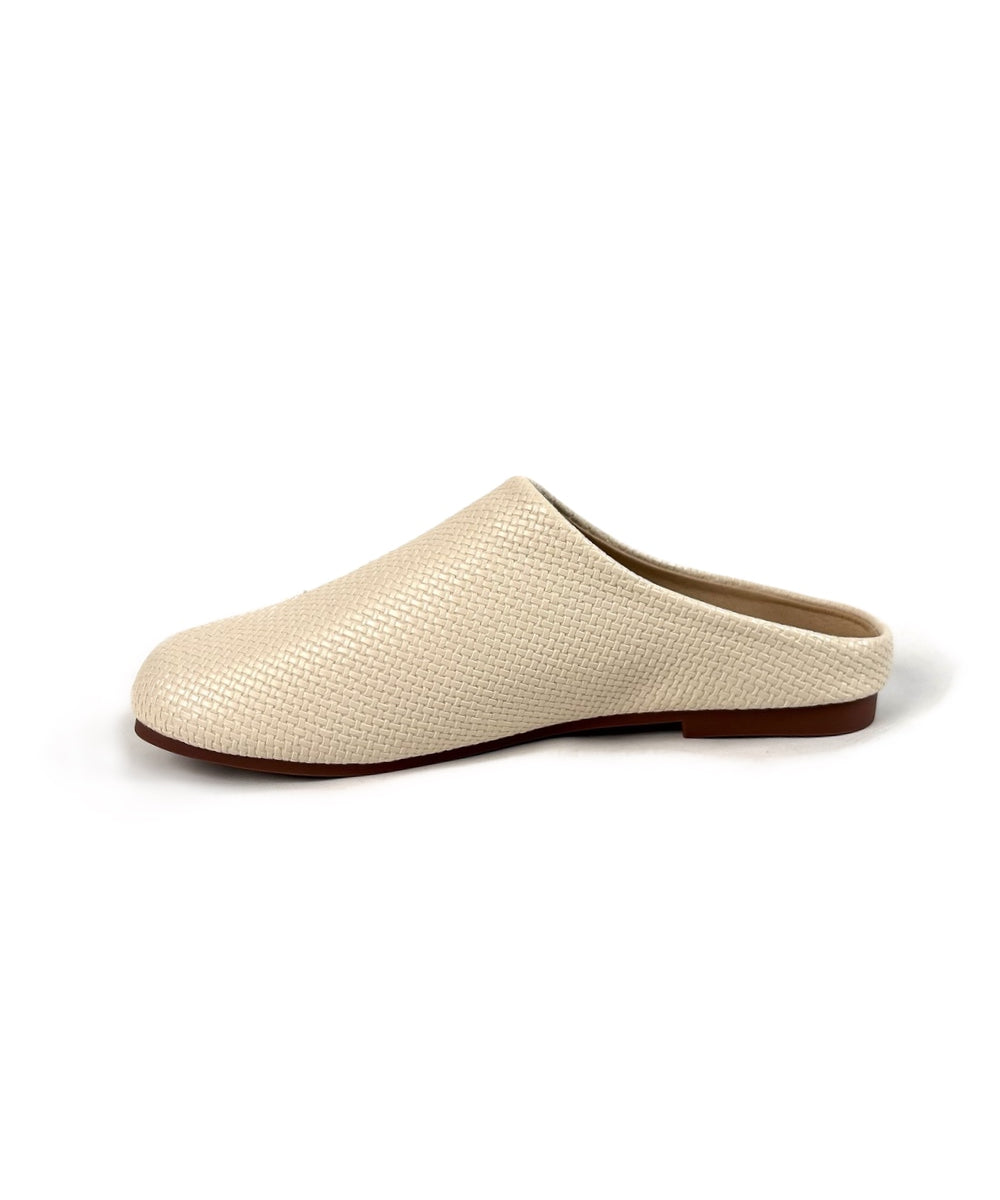 BEIGE LUNA MULE