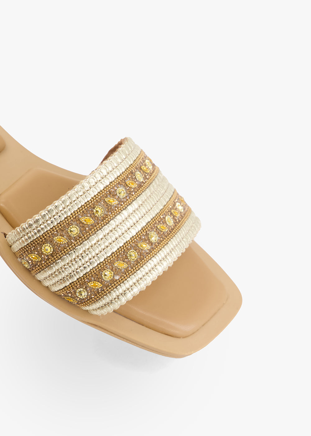 Women's Dusty Rose Embellished Flats
