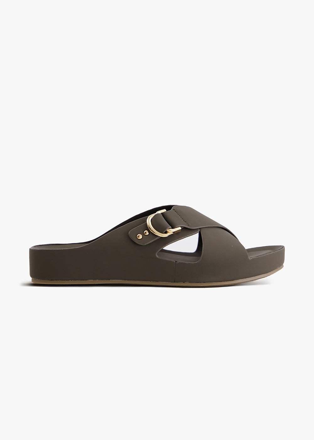 Buckle Comfort Slip-On | Durable Sole for All-Day Wear