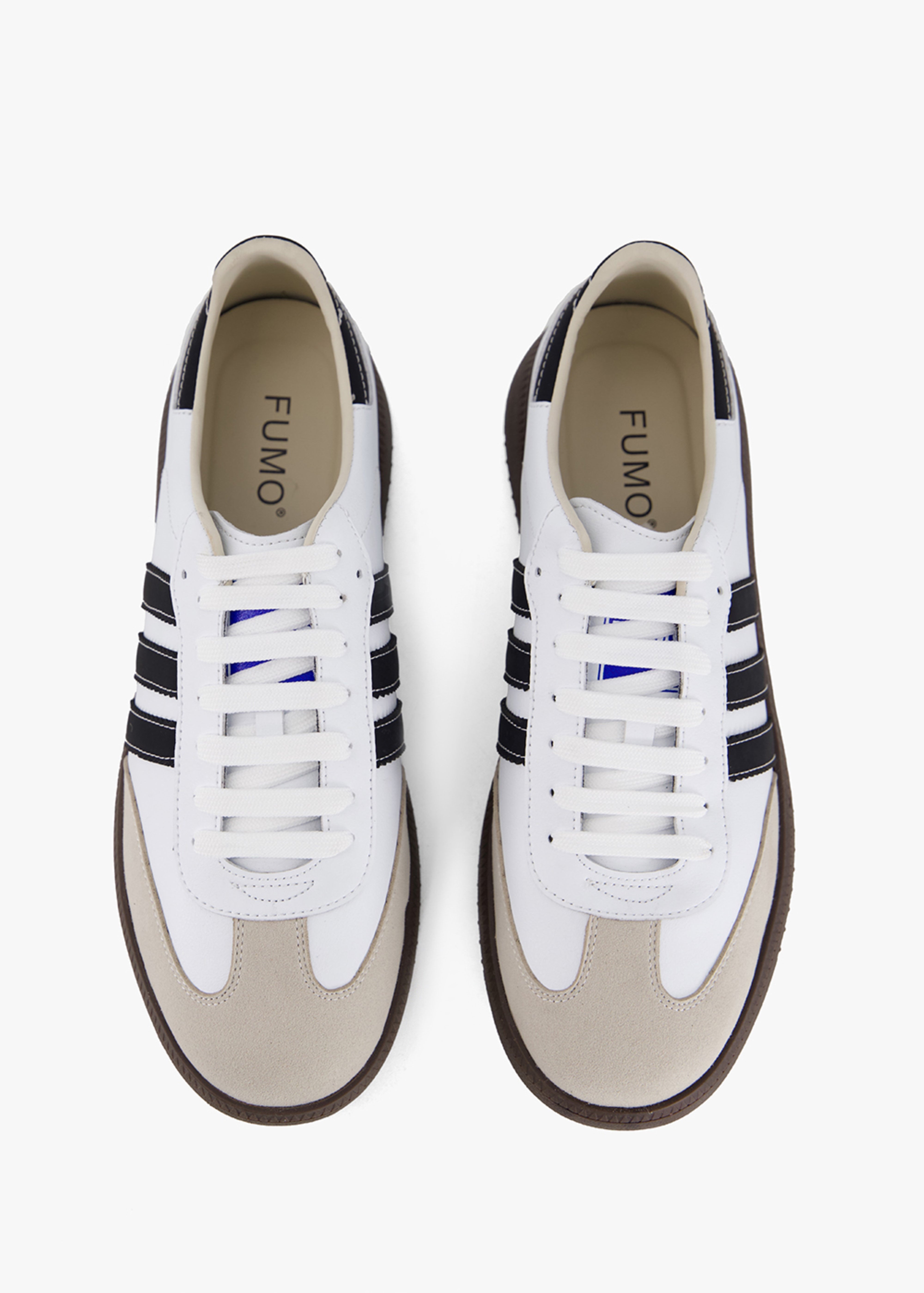 Contrast Sole Sneakers | Durable Sole for All-Day Wear