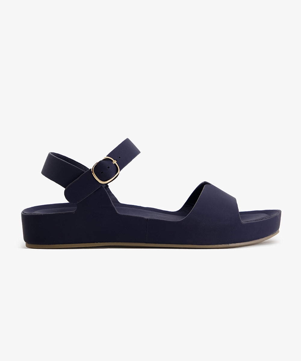 Buckle Comfort Sandal