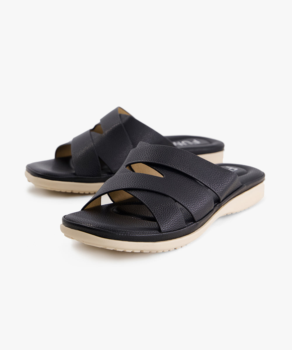 Comfort Wide Strap Sandals
