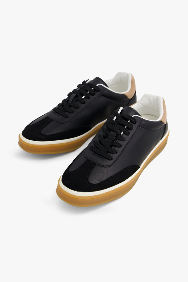 Contrast Sole Sneakers
