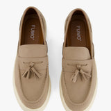 Casual Suede Tassel Loafers