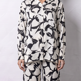 Woven Satin Printed Resort Shirt
