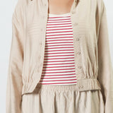 Ribbed Padded Tank Top