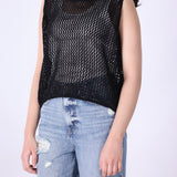 Sleeveless Crochet Top