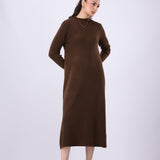 Mock Neck Tunic Dress