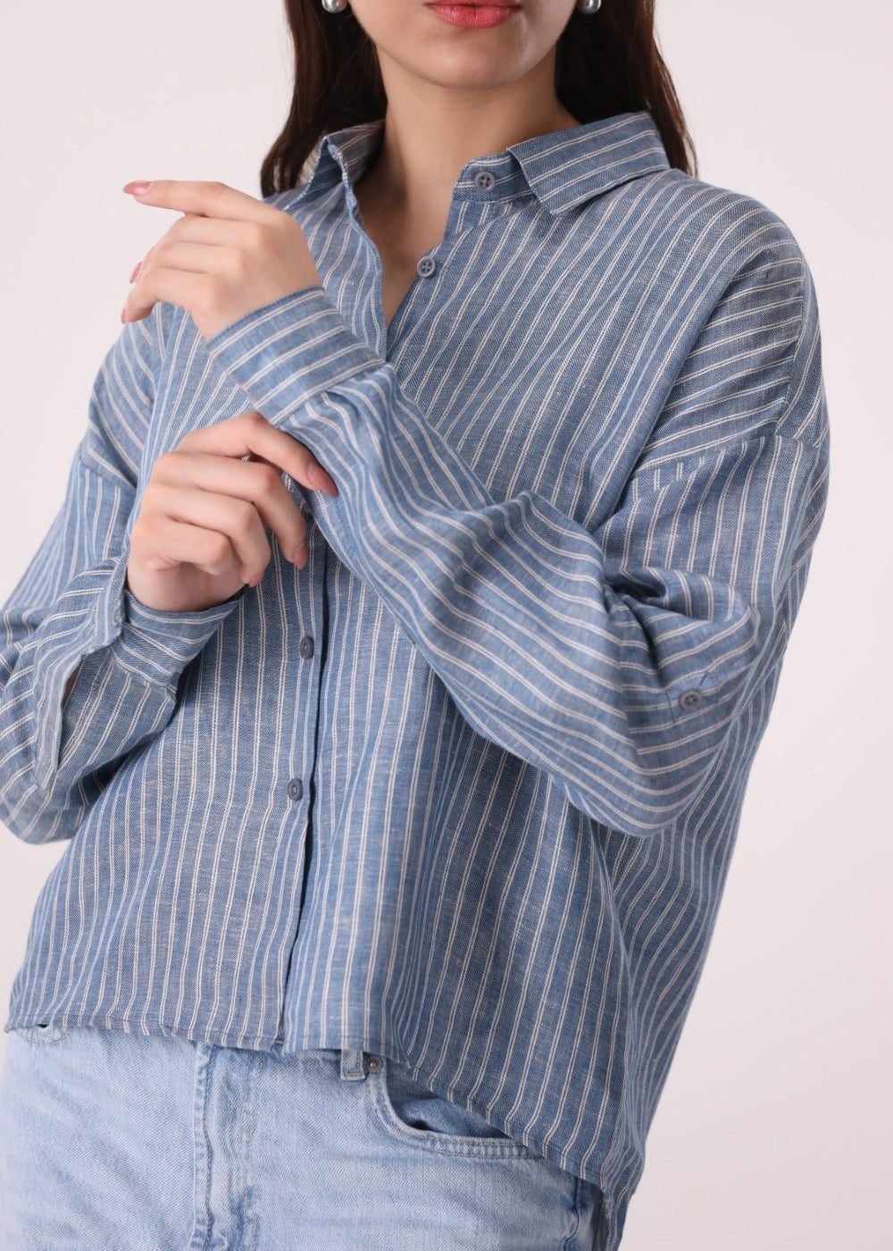Irish Linen Relaxed Button-Down | Women'S Linen Shirt