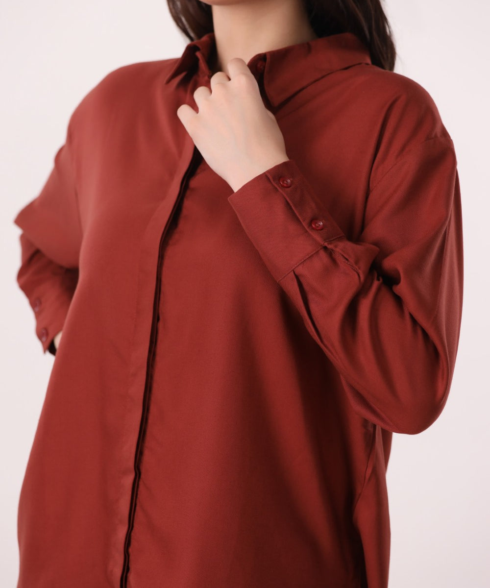 Oversized Shirt with Relaxed Fit for Modern Daywear