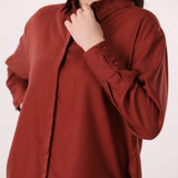Oversized Shirt with Relaxed Fit for Modern Daywear