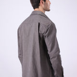 Checked Shacket