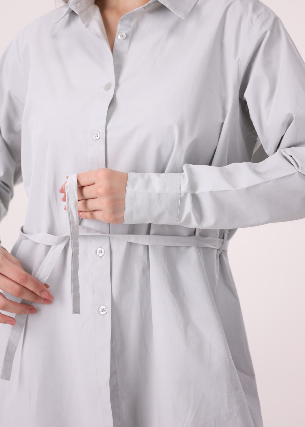 Soft Cotton Longline Shirt