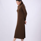 Mock Neck Tunic Dress