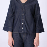 Indigo Raw Utility Shirt
