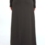 A-Line Midi Skirt