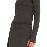 Slate Scoop-Neck Top