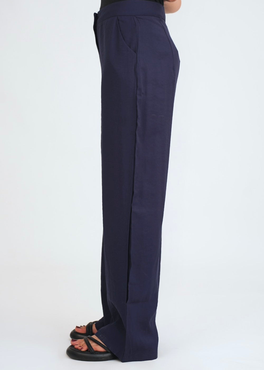 Wide-Leg Tailored Trousers Dusty Rose | Women'S Tailored Trousers