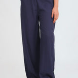 Wide-Leg Tailored Trousers