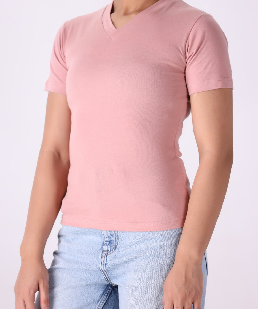 Women V-Neck T-Shirt