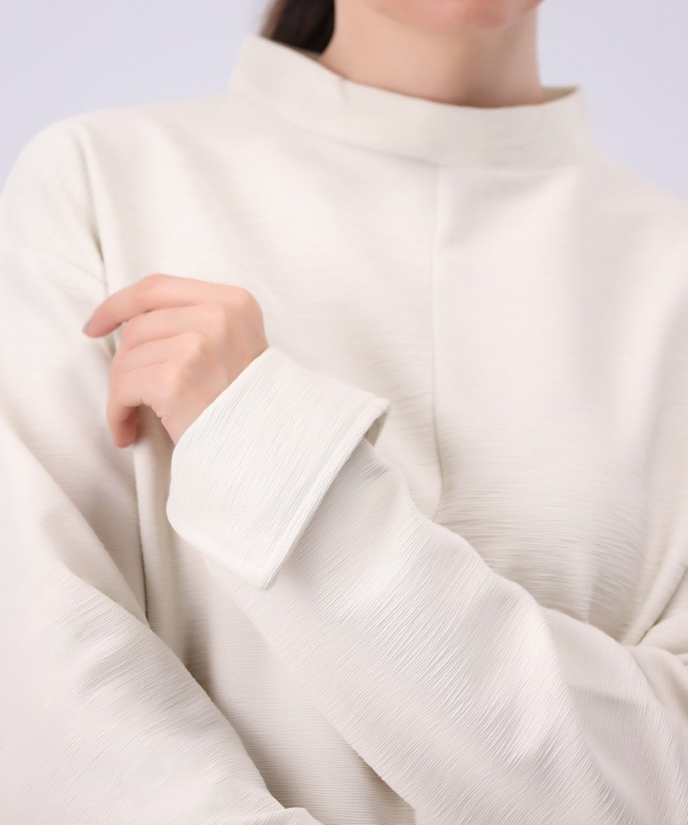 Mock neck Tunic Shirt