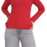 Two-Tone Ribbed Top