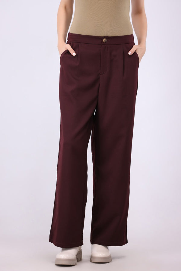 Wide-leg Trouser