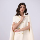 Tailored Double Breasted Cape