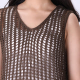 Sleeveless Crochet Top
