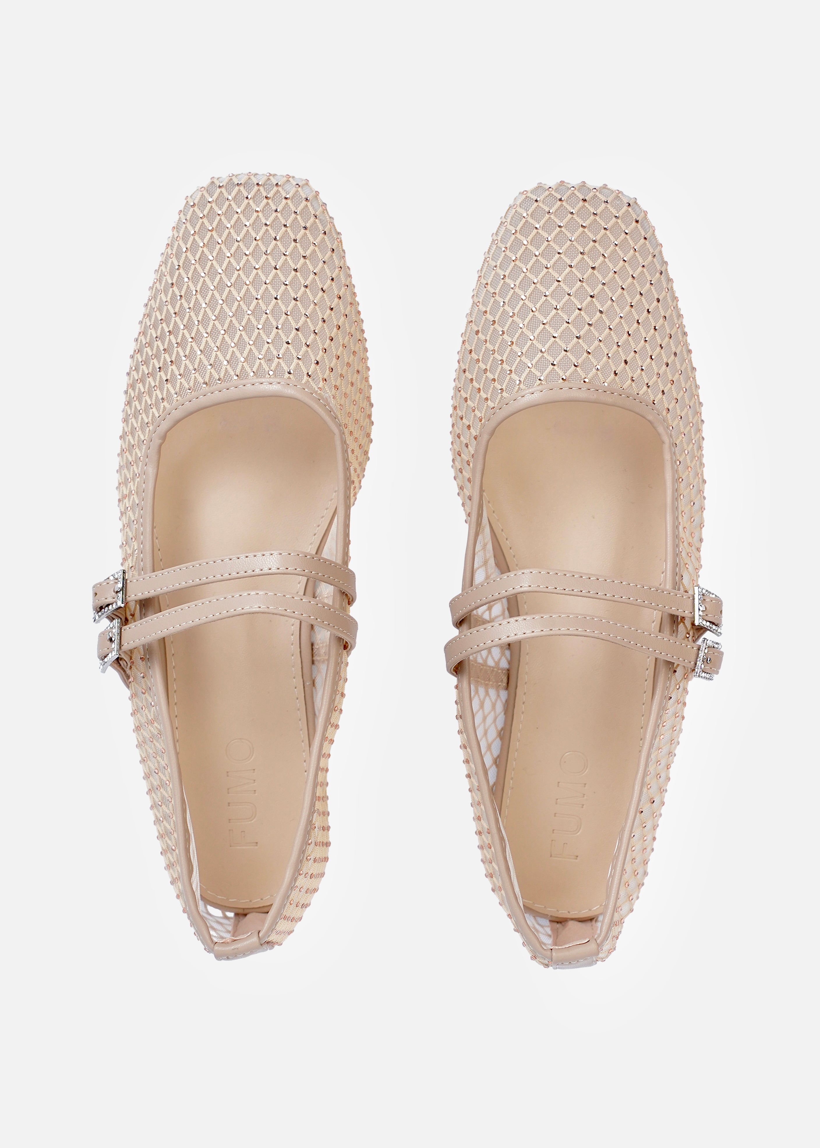 Mesh Slingback Flats in Dusty Rose | Women'S Fashion Flats