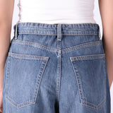 Wide Leg Folded Waist Band