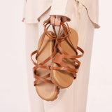 Strappy Slide Sandals