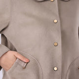 Peter Pan Collar Coat