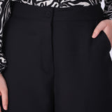Wide-Leg Tailored Trousers