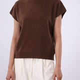Funnel Neck Top