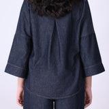 Indigo Raw Utility Shirt