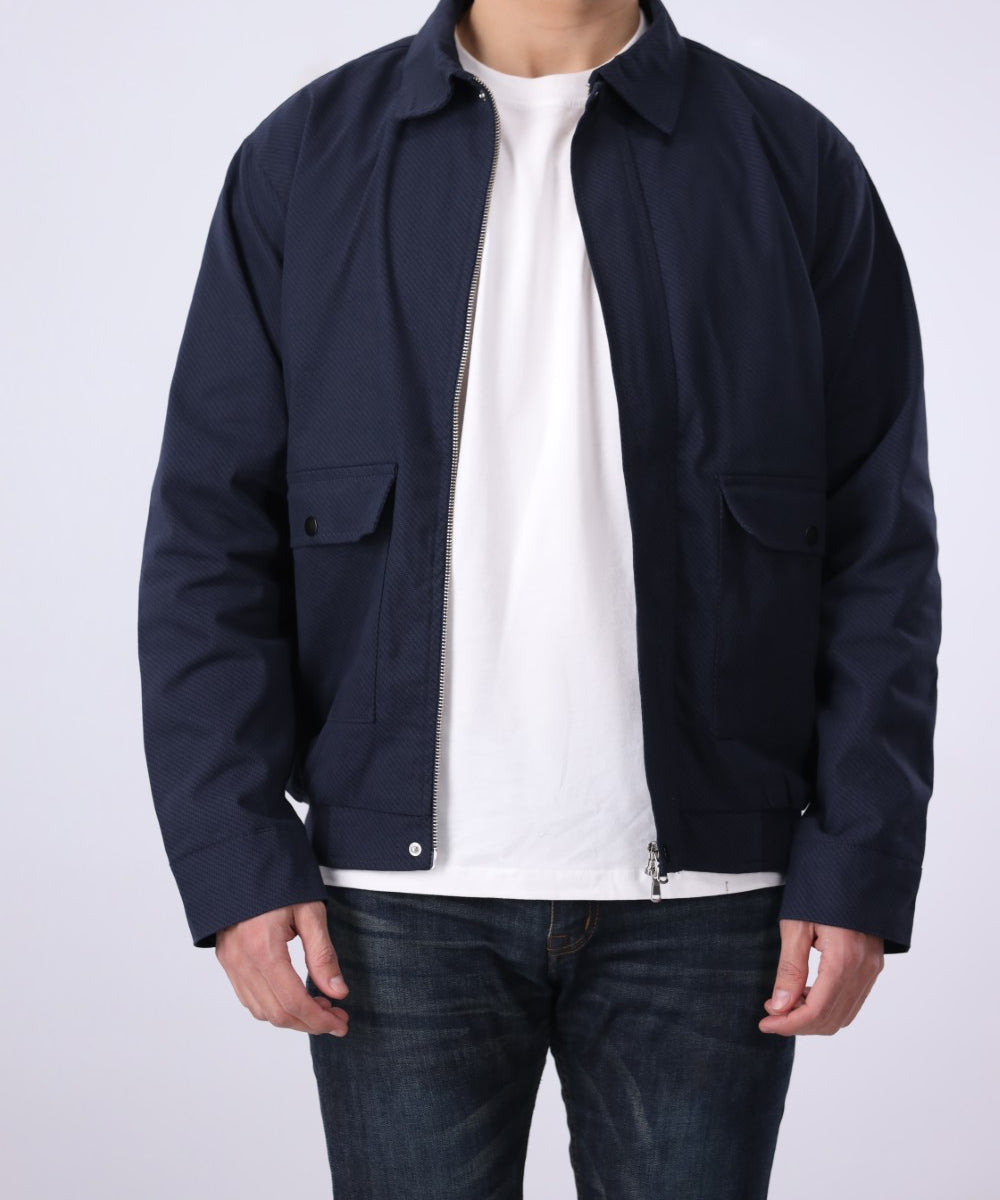 Structured bomber jacket